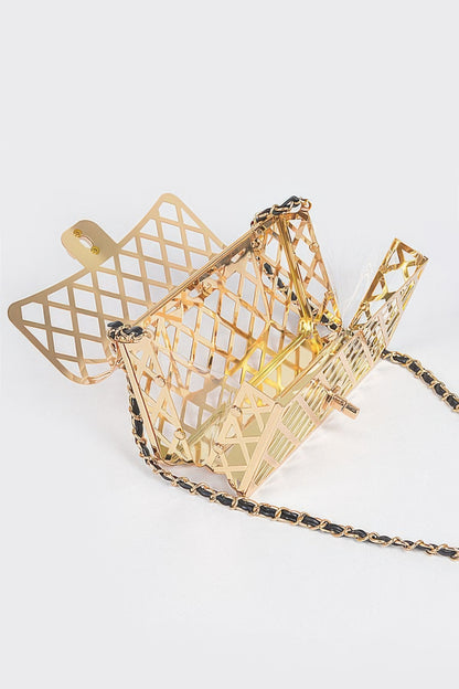 Metal Clutch W/ Pouch