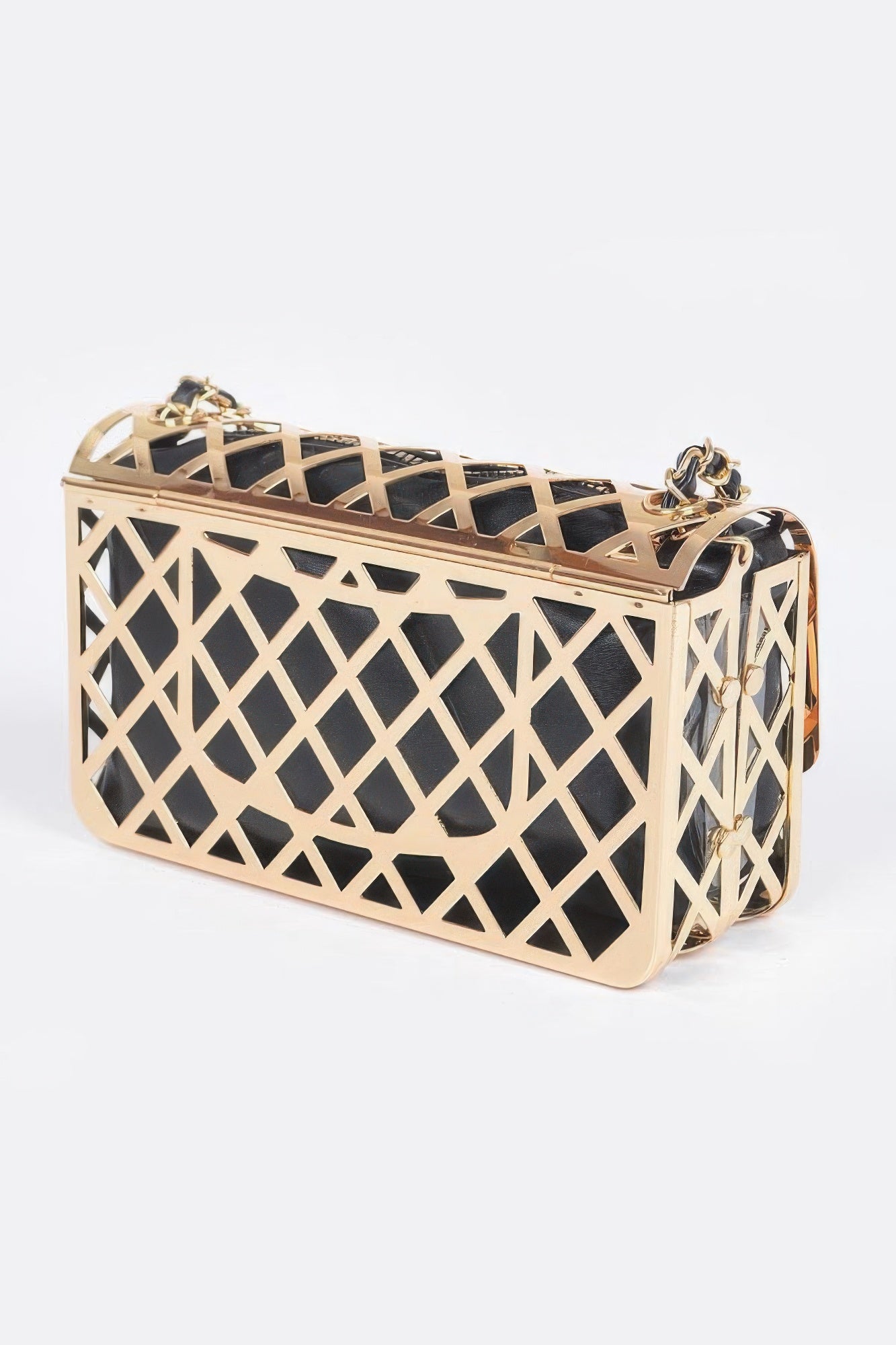 Metal Clutch W/ Pouch