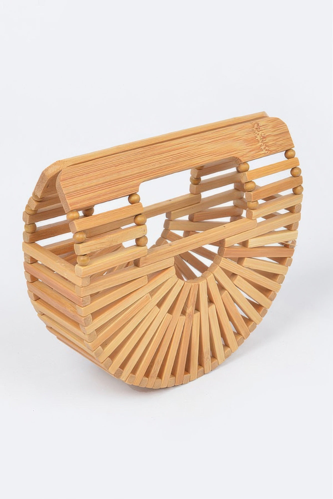 Bamboo Oversized Chain Bag