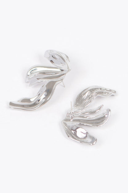 Metal Gold Plated Earring
