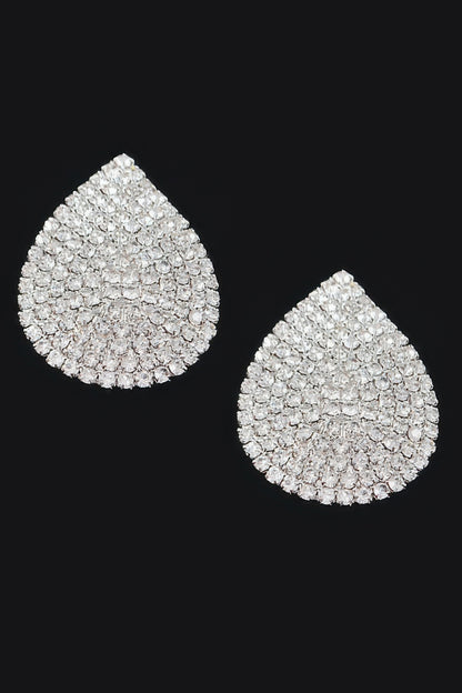 Rhinestone Stud Earring