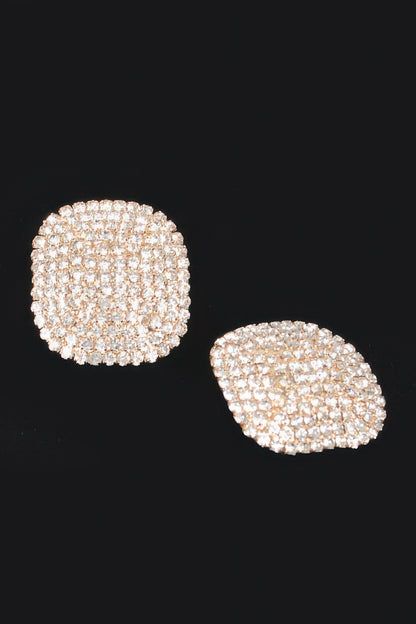 Rhinestone Stud Earring