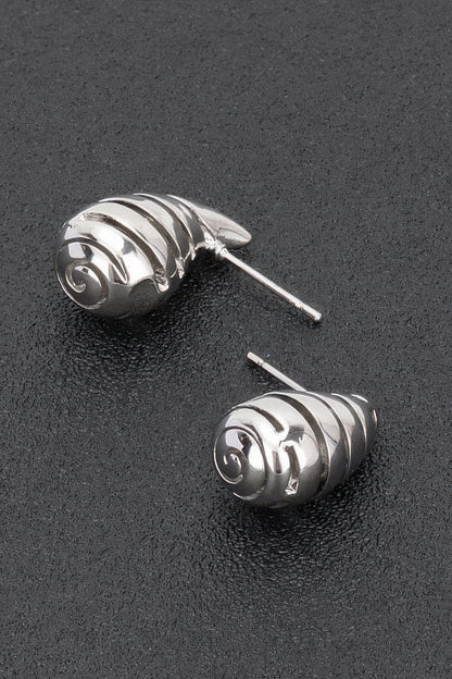 Metal Tear Drop Earring