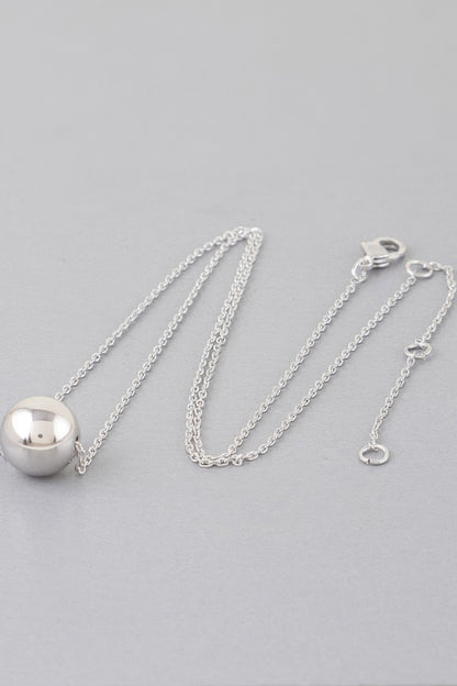 Shiny Bead Chain Necklace