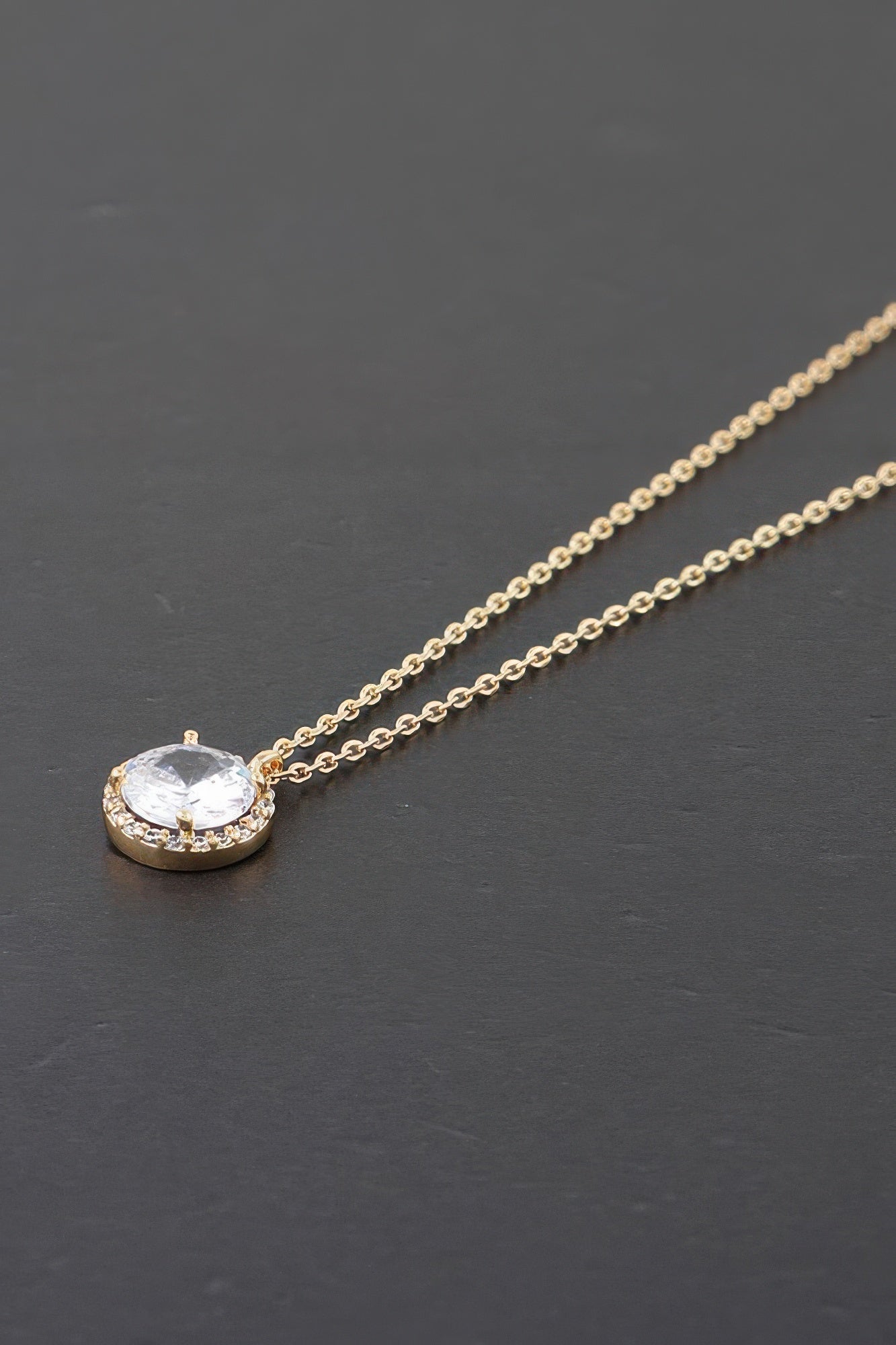 Luxury Rhinestone Pendant Necklace