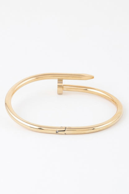 Curved Nail Wrap Bracelet