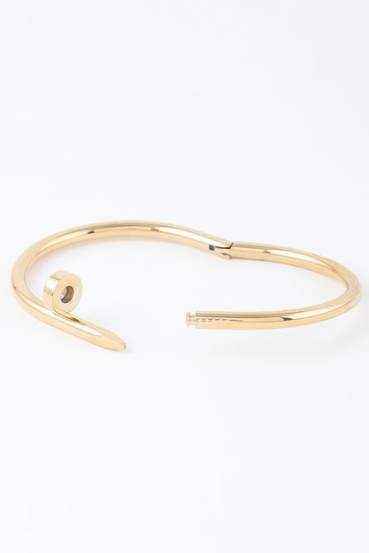 Curved Nail Wrap Bracelet