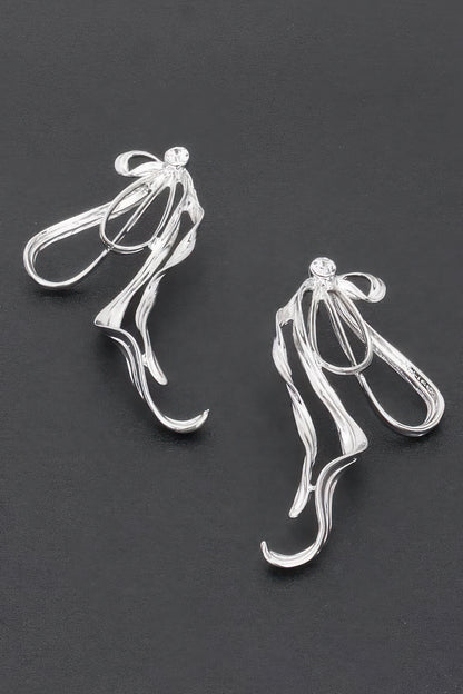 Gold Plated Metal Earring