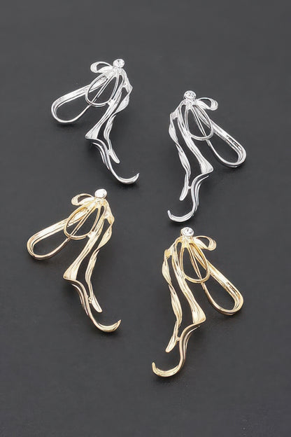 Gold Plated Metal Earring