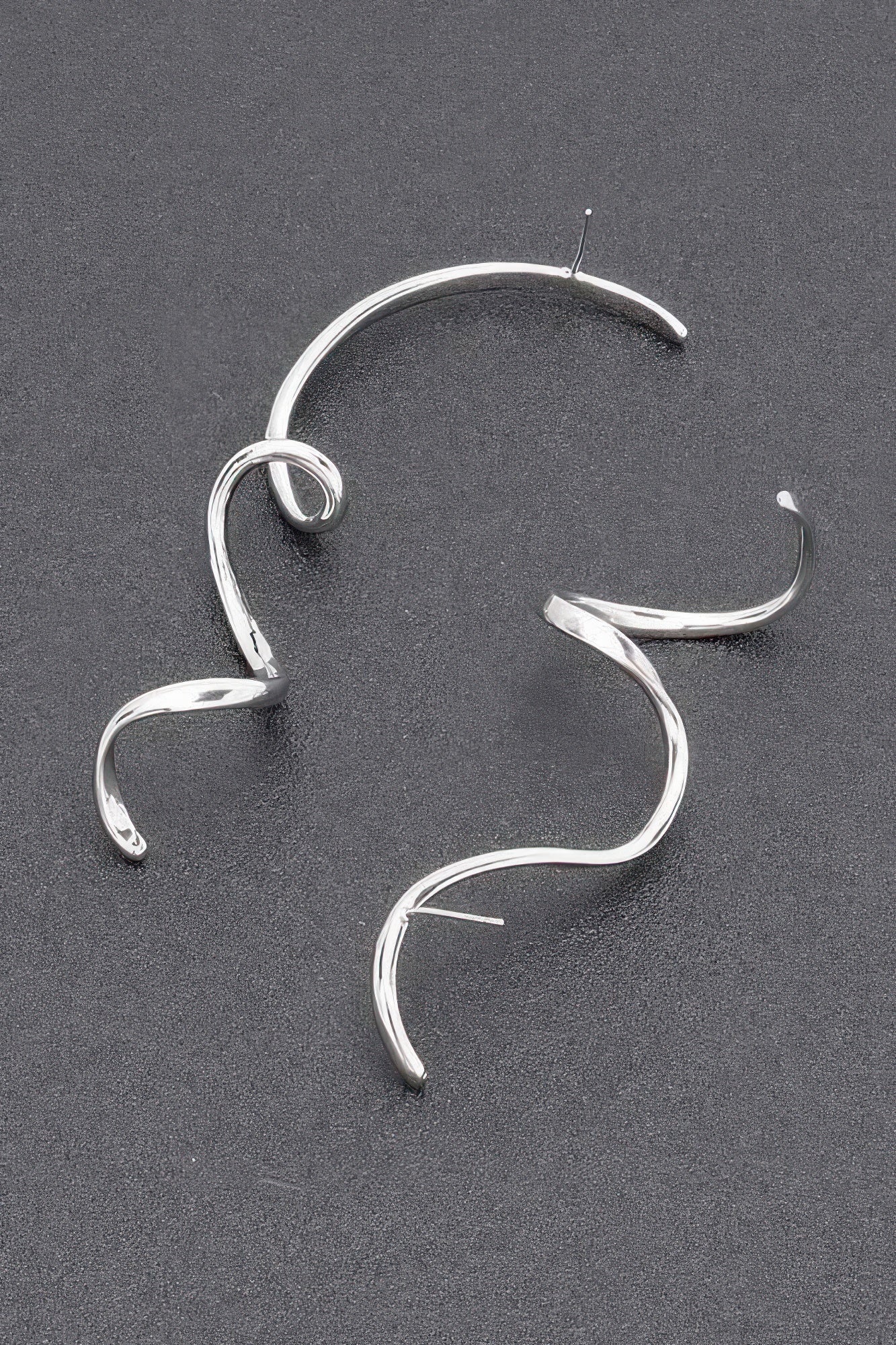 Gold Plated Metal Earring