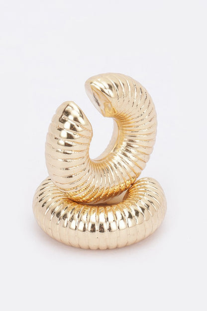 Plastic Cuff Earring