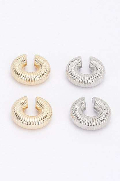 Plastic Cuff Earring