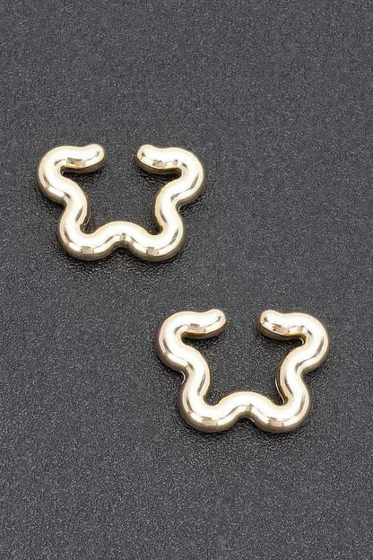 Plastic Cuff Earring