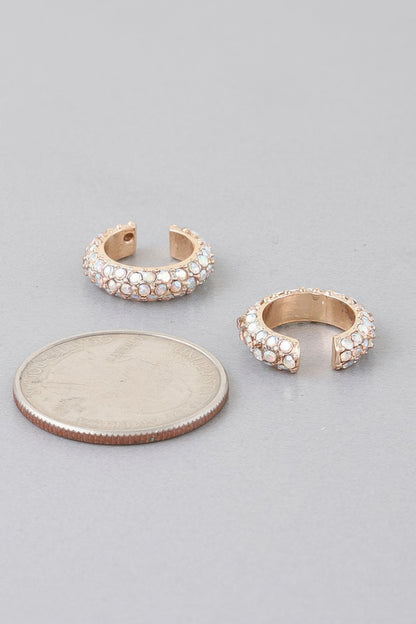 Bejeweled Ear Cuff Earrings