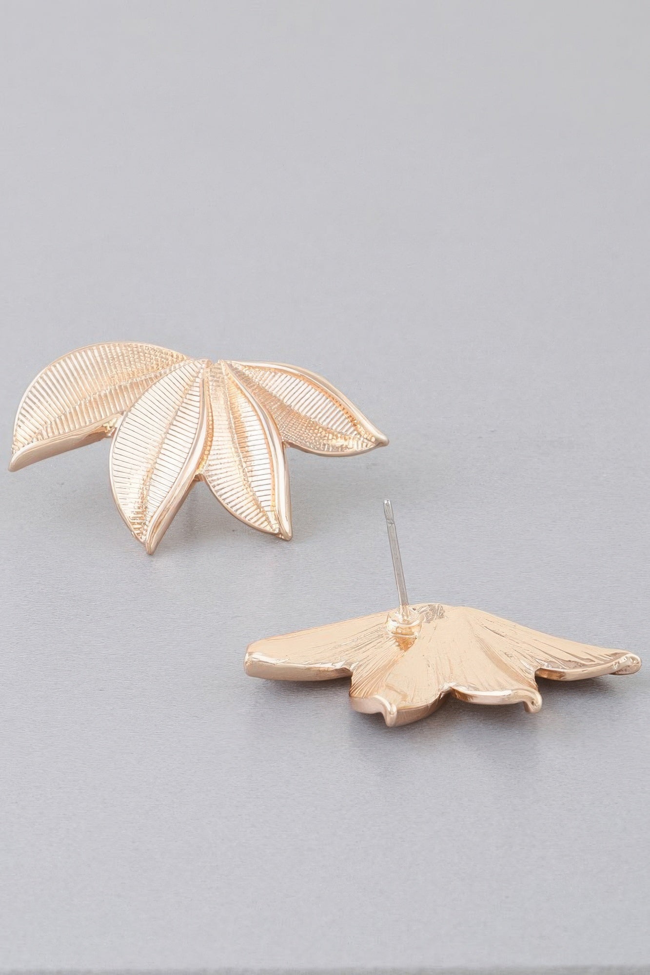 Multi Leaf Stud Earrings