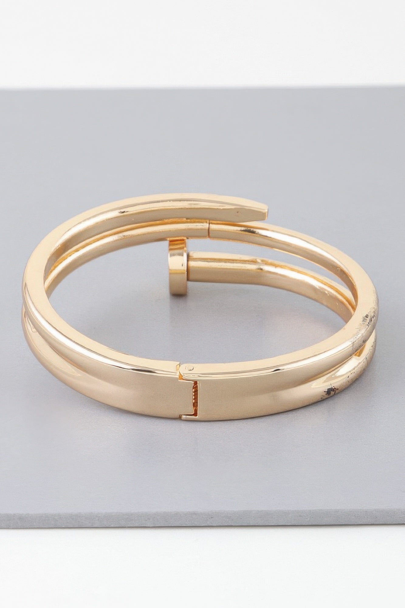 Shiny Nail Wrap Around Bracelet