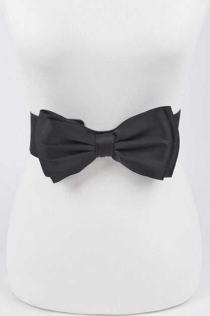 Elastic Ribbon Belt