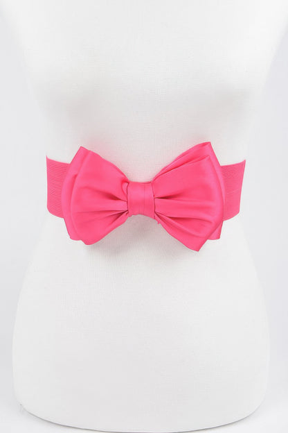 Elastic Ribbon Belt