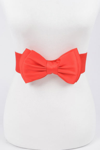 Elastic Ribbon Belt