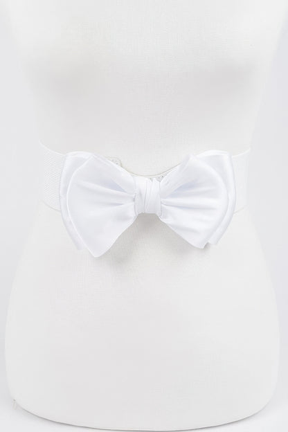 Elastic Ribbon Belt