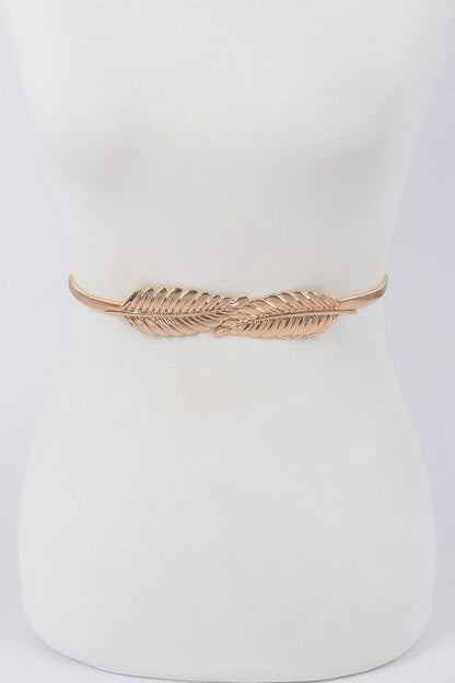 Double Leaf Closure Metal Belt