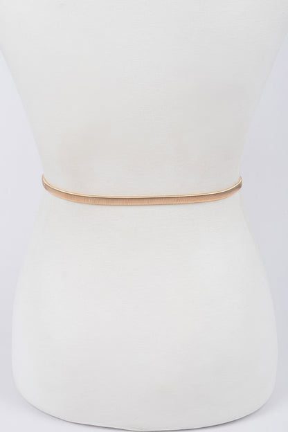 Double Leaf Closure Metal Belt