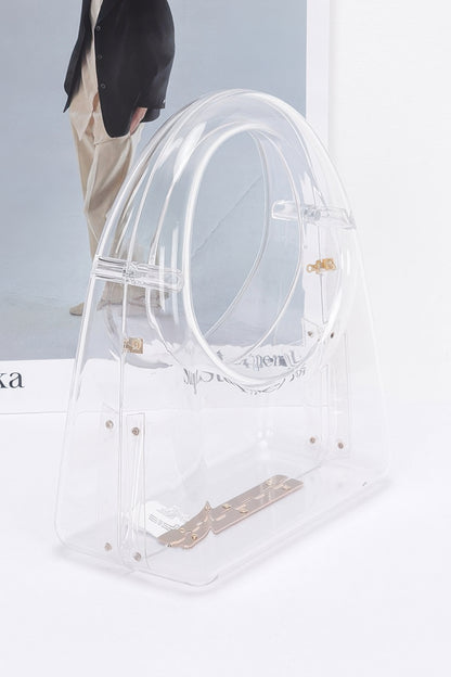 Transparent Acrylic Clutch