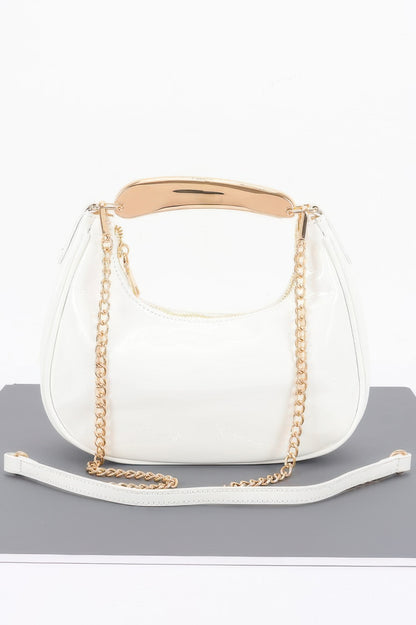 Enamel Metal Handle Bag