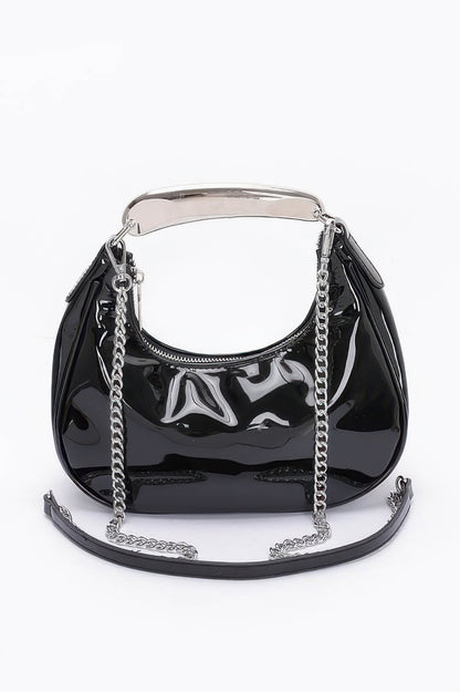 Enamel Metal Handle Bag