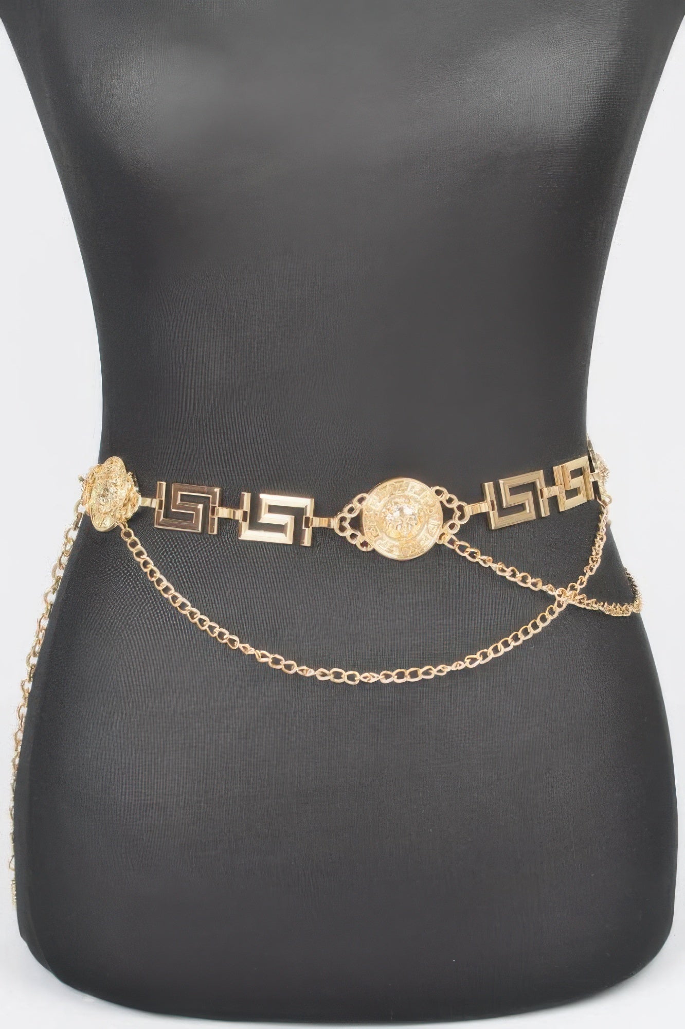 Metal Plus Size Chain Belt