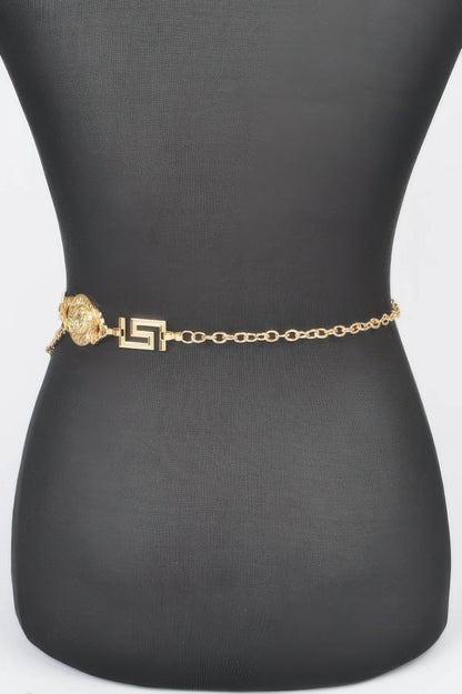 Metal Plus Size Chain Belt