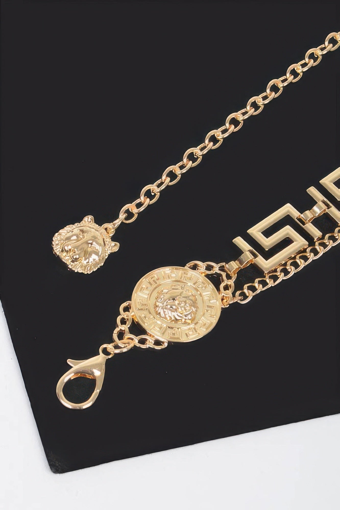 Metal Plus Size Chain Belt