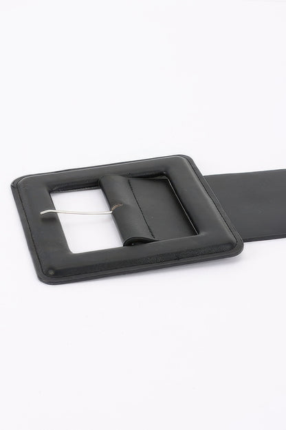 Faux Leather Plus Size Waist Belt
