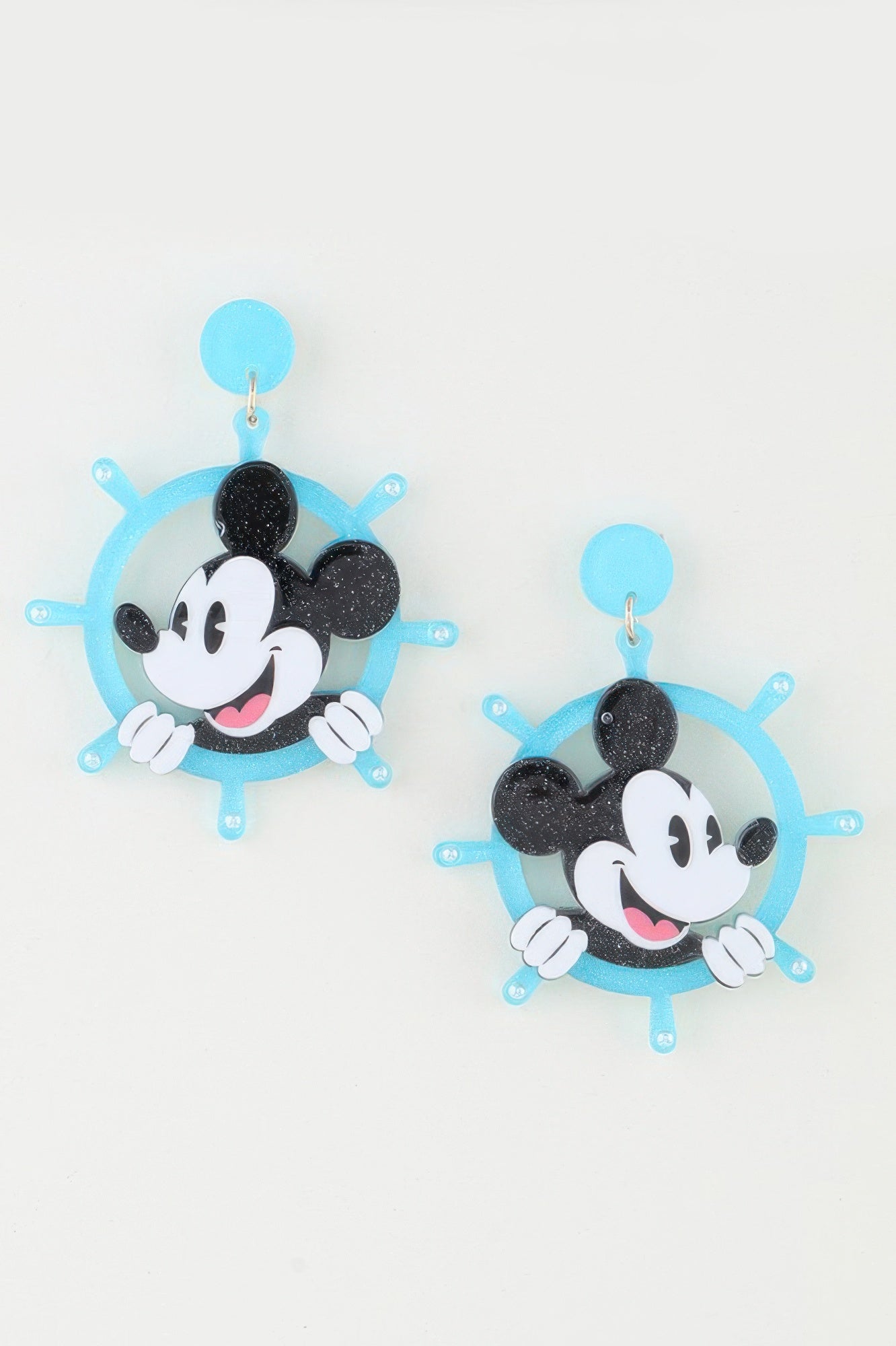 Classic Anchor Mickey Mouse Earrings