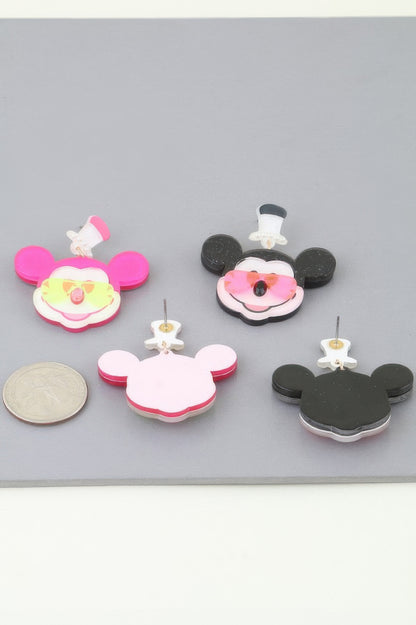 Chic Mickey Mouse Earrings
