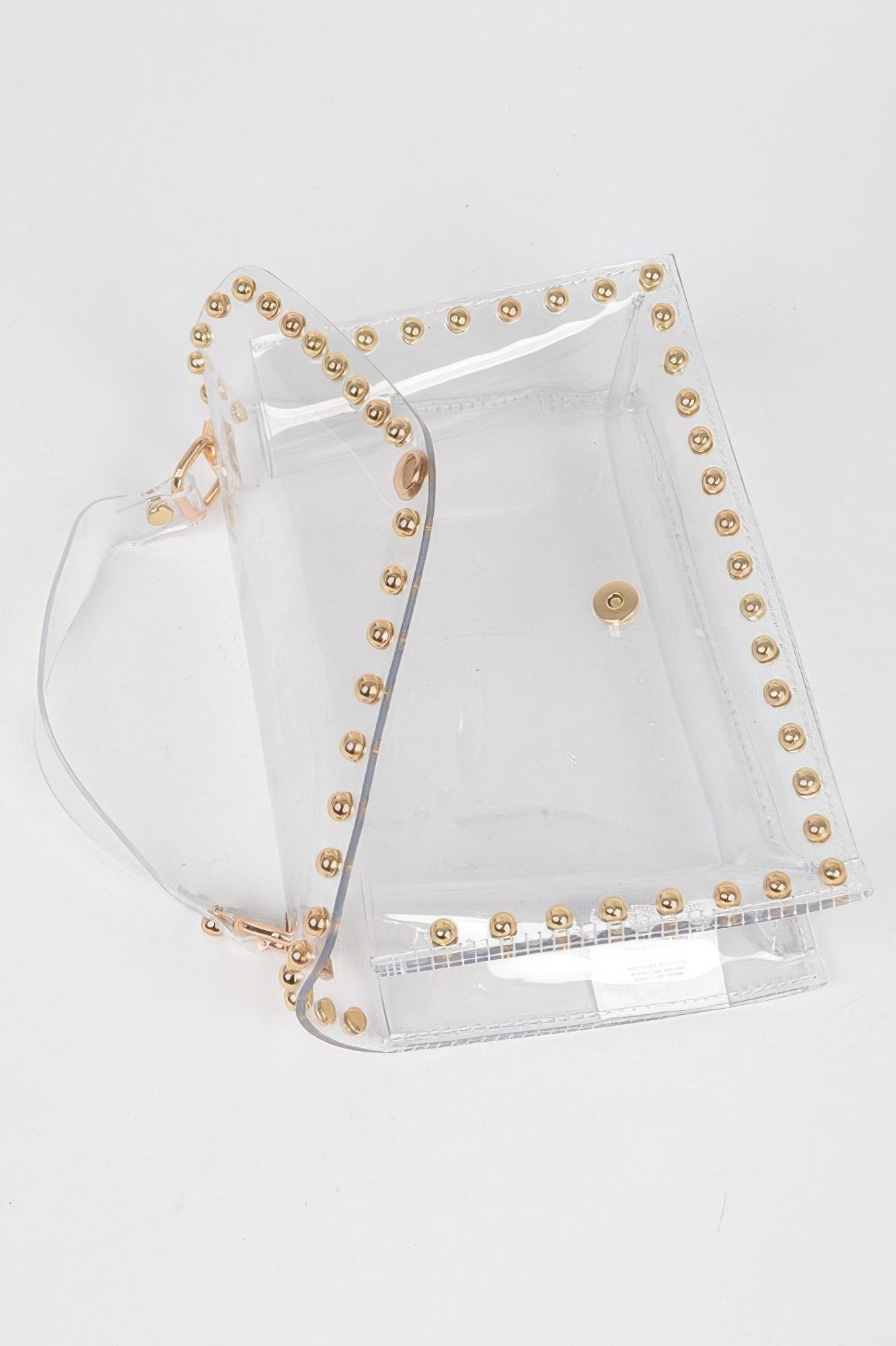Round Stud Clear Bag