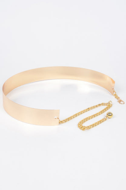 Full Metal Plate Waist Belt