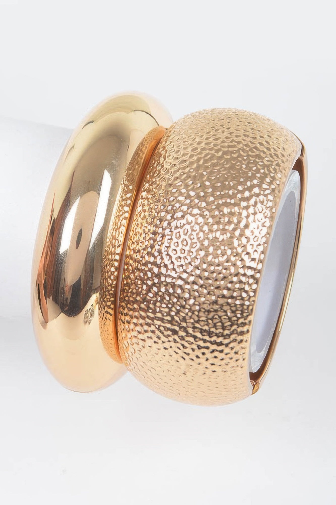 Two Pieces Set Metal Bangle