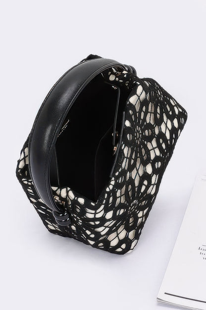 Crochet Top Handle Clutch