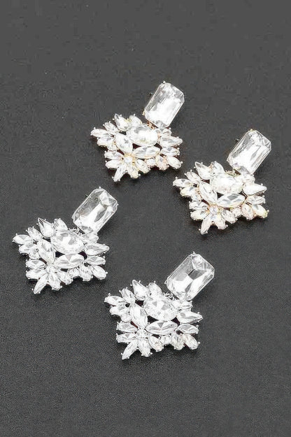 Rhinestone Party Earring