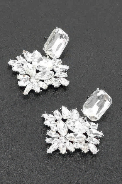 Rhinestone Party Earring