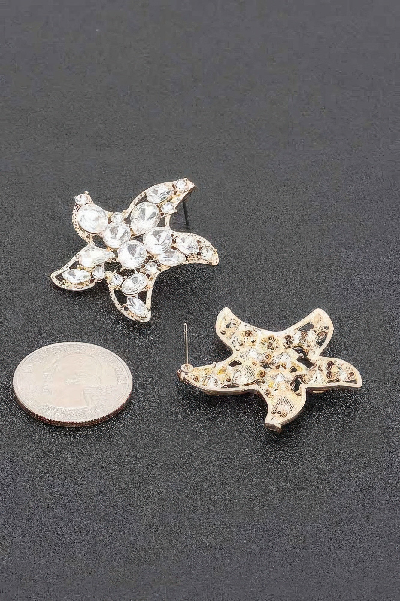 Rhinestone Party Earring