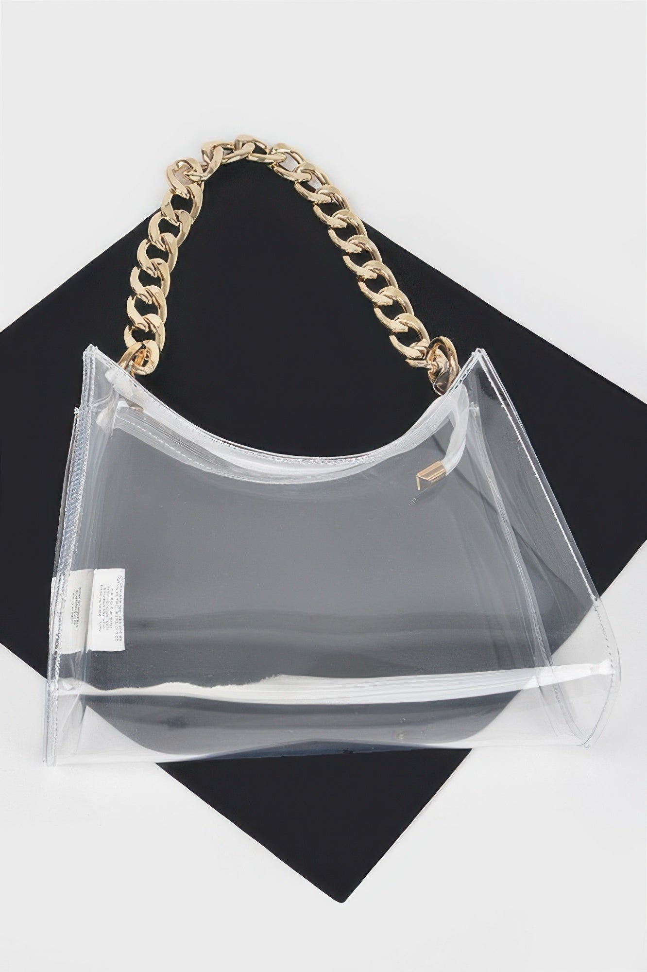 Transparent Big Chain Bag