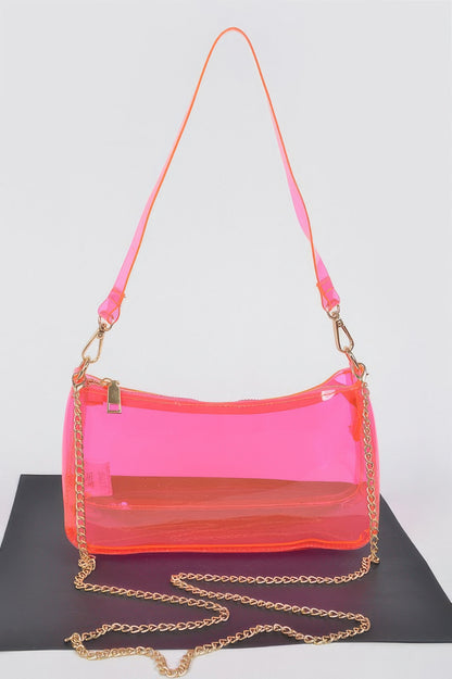 Transparent Shoulder Bag