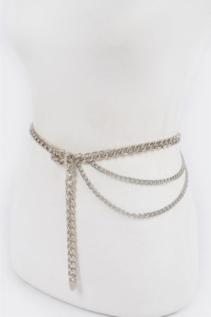Chain Buckle Belt