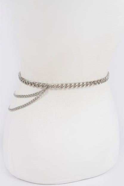 Chain Buckle Belt