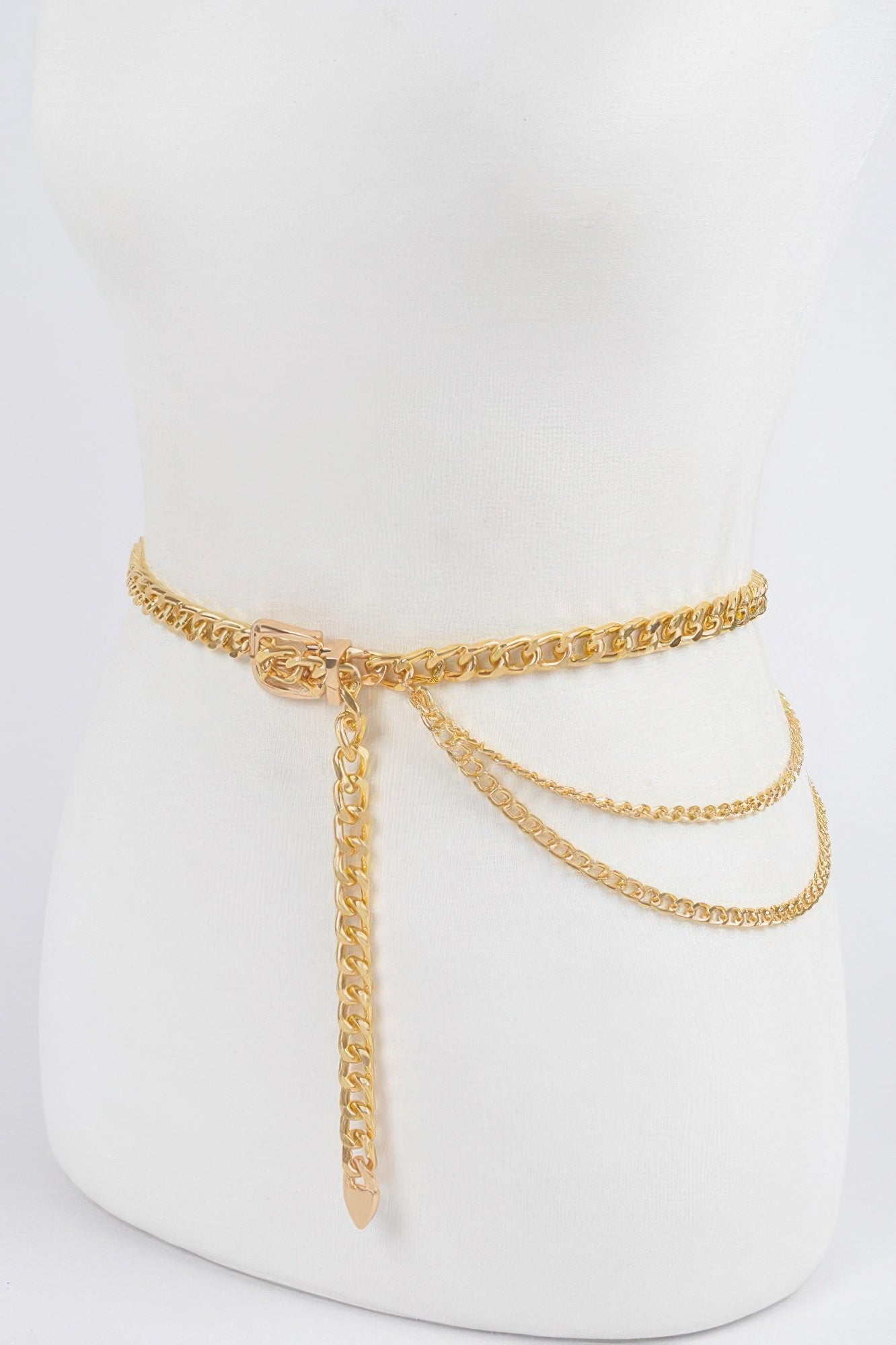 Chain Buckle Belt