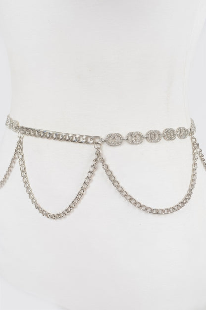 Chain Belt W/ Stone