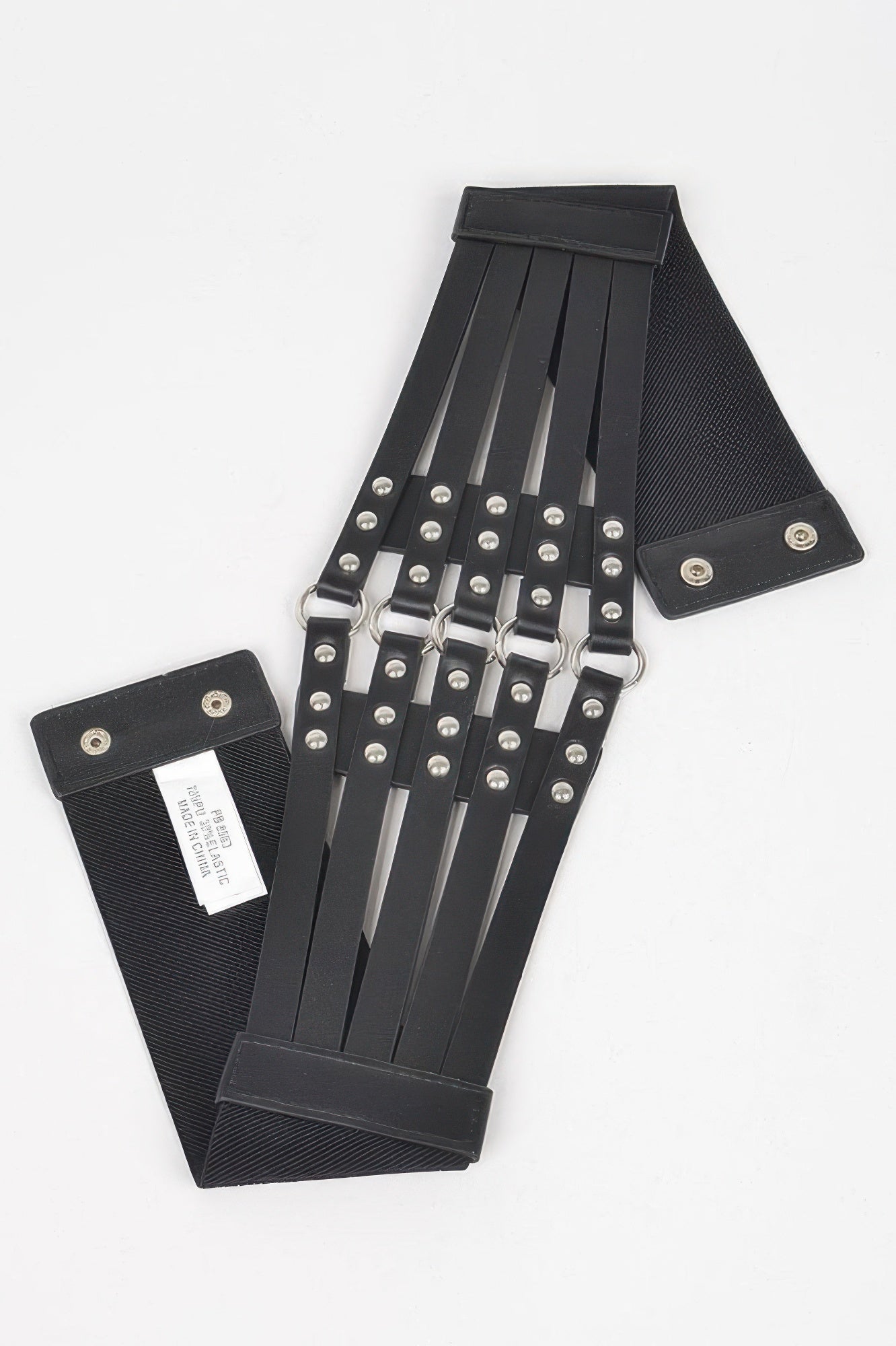 Stud Waist Elastic Belt