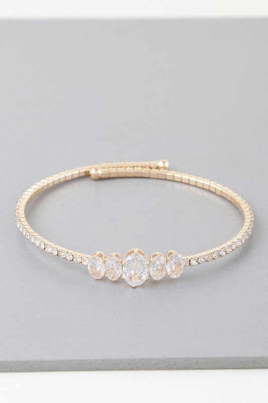 Bejeweled Tiara Wrap Bracelet